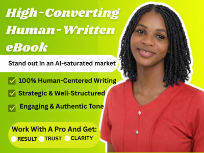 A human-written nonfiction ebook that stands out in an AI-saturated market