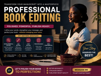 Premium proofreading, expert editing, and polished business documents