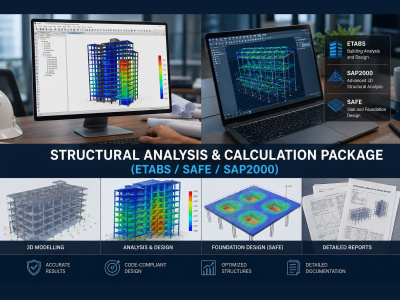 Structural Analysis & Calculation Package (ETABS/SAFE/SAP2000)
