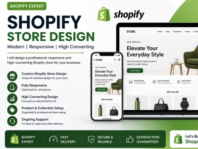 Shopify Website | Shopify Expert | Shopify Designer | Shopify Dropshipping