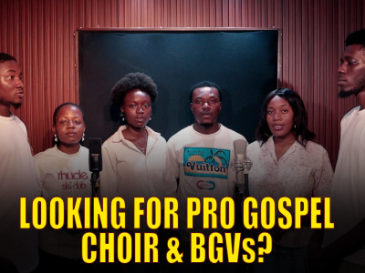 Professional gospel choir, singers and vocals harmony