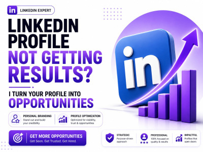 A 100% optimized LinkedIn profile specified to your Job or Industry.