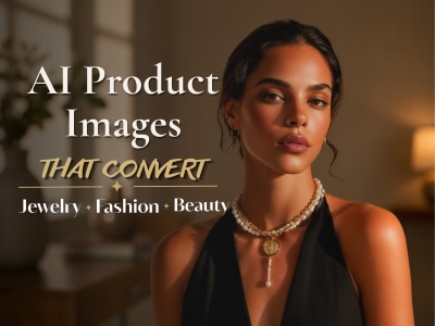 AI Product Images & AI Fashion Visuals for Ads, eCommerce (jewelry, beauty)