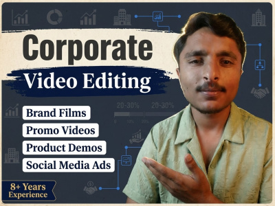 Professional Corporate Video Editing for Business Promotion and Brand Films