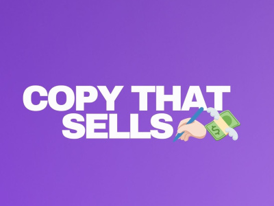 Conversion-focused copywriting for emails, ads, landing pages.