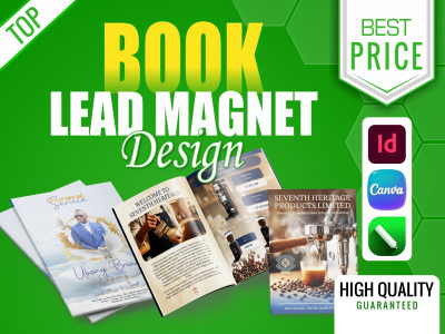 You will get a high-converting lead magnet, ebook or workbook in InDesign