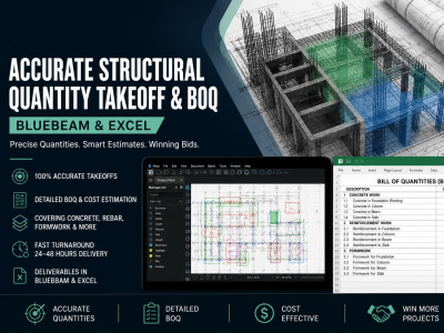 BOQ & Quantity Takeoff for Construction Project