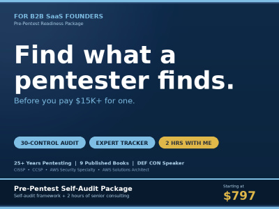 SaaS Pentest Readiness Package