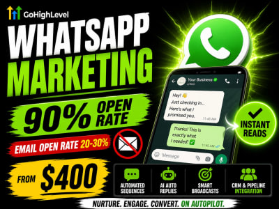 GoHighLevel WhatsApp Marketing and Automation System