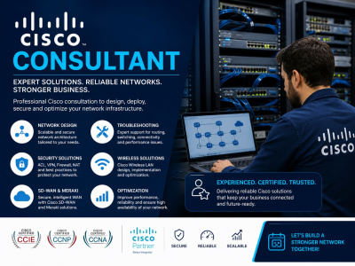 Cisco Network Consultation | Design, Troubleshooting & Optimization
