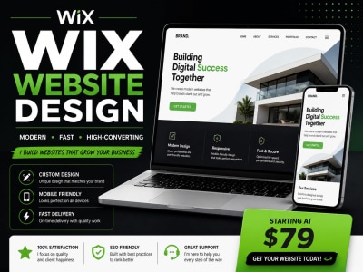 A modern Wix website design that converts visitors into clients