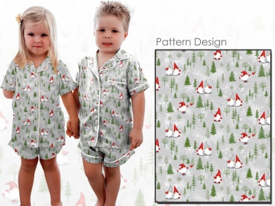 A Custom Seamless Pattern for Baby and Kids Clothing and Apparel