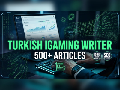 Turkish iGaming Content Writer | SEO Casino & Sports Betting Copywriter