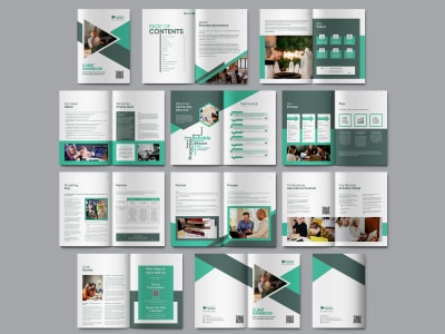 Branded brochure, whitepaper, workbook, newsletter and case study design