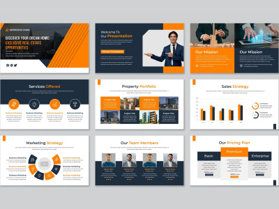 Creative and professional powerpoint and google slides presentations