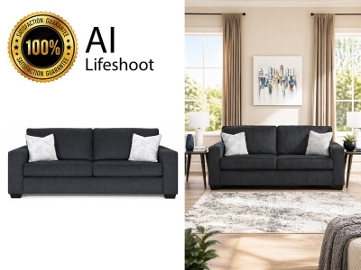 AI Lifestyle Images for Furniture & Home Decor | Realistic Room Scenes