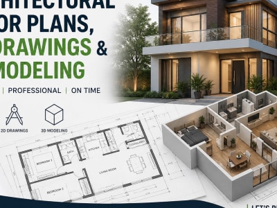 Architectural Design: Floor Plans, CAD Drawings and 3D Renderings