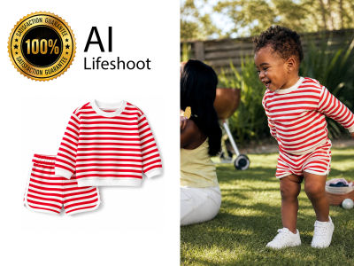 AI Lifestyle Images for Kids, Baby & Toys | Realistic Family Scenes