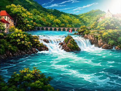 Digital oil portraits and landscapes