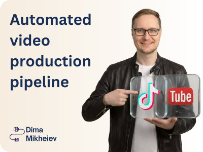 An automated video generation pipeline