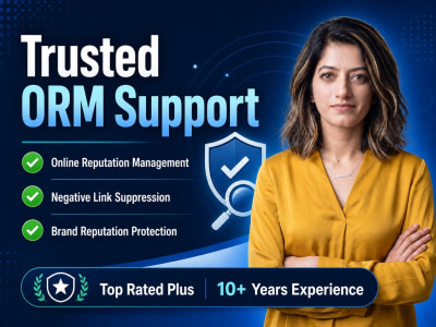 Online reputation management and negative link suppression