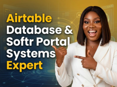 Airtable Database Setup, Softr Client Portal & Workflow Automation System