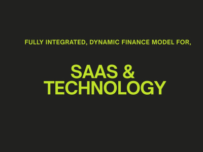 A SaaS Financial Model | ARR, Churn, Unit Economics & Investor Ready