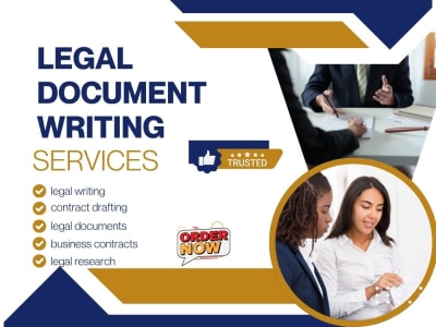 Legal document Writing Contract Writing Agreement Contract Drafting Service