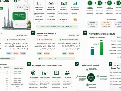 Gulf Arabic AI Output Audit — Dialect & Cultural Review