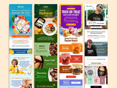 An email design that drives conversion