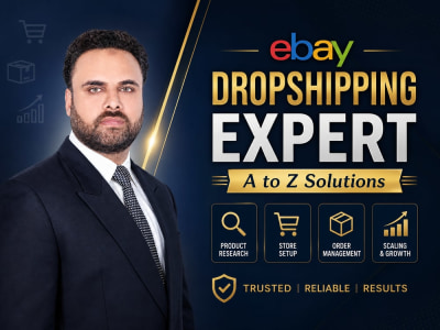 EBay Dropshipping Store Setup, Product Research & Listing SEO