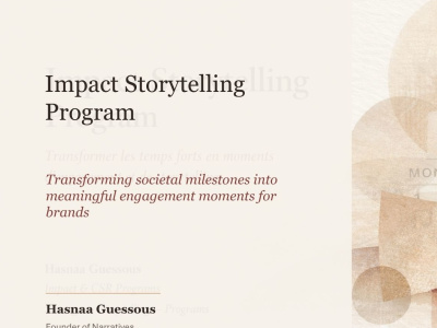 Impact Storytelling & Brand Narrative