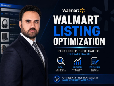 Walmart Listing Optimization, SEO & Listing Quality Score Boost