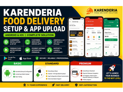A complete food delivery system with web, PWA & mobile apps