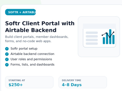 Softr + Airtable Client Portal