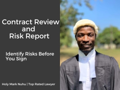 A detailed contract review and legal risk analysis report