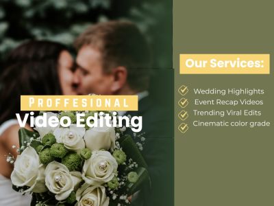 Wedding & Event Video Editor | Highlights, Recap & Trending Edits