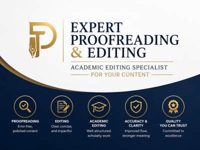 Expert Proofreading & Editing, Academic Editing Specialist for Your Content