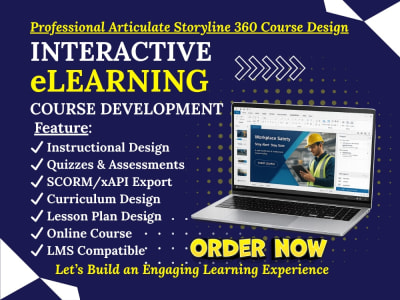 ELearning Course Developer Online Course Content Writer Curriculum Design