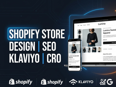 A Shopify Store, Klaviyo shopify Marketing, Shopify SEO, shopify CRO expert