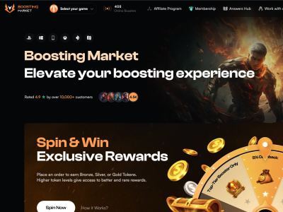 Boosting Market - Gaming Boosting Platform