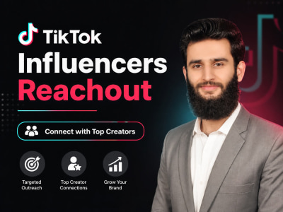 TikTok Shop Influencer Reachout | Creator Marketing & Brand Promotion