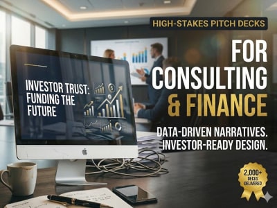 Consulting & Finance Pitch Decks That Close Deals & Win Investor Trust