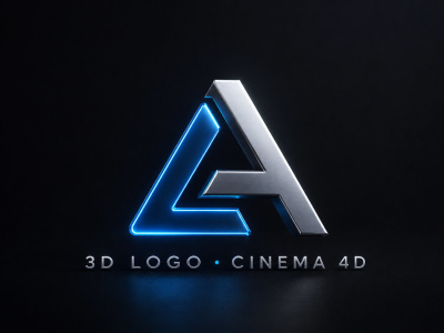 3D Animation in Cinema 4D — Animated Logo Reveal & Premium Brand Intro
