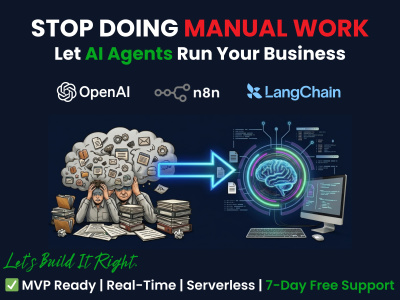 A Custom AI Agent OpenAI, LangChain, ChatGPT | Automate Any Business