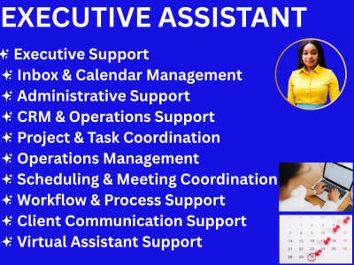 A Dedicated Executive Assistant, Admin Support & Virtual Assistant Services