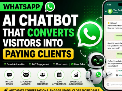 WhatsApp automation chatbot with AI for business growth
