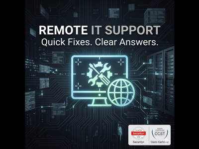 Remote IT support and troubleshooting