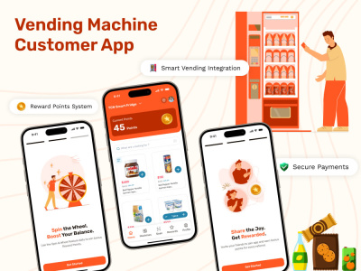 Smart Vending Machine App & IoT Platform Development