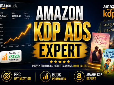 Amazon KDP ads and Amazon book promotion Amazon PPC campaigns management